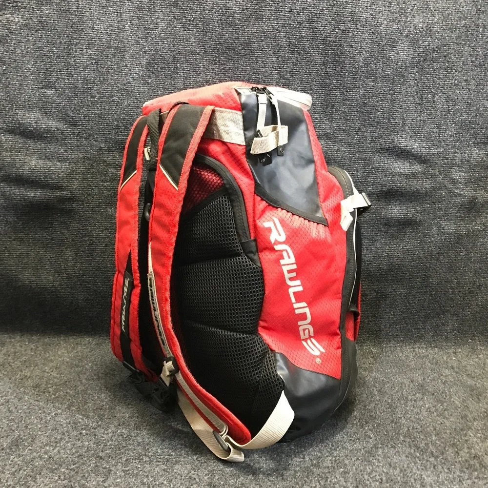 Rawlings BBBR25 Dual Batpack Baseball‎ / Softball Gear Bag Backpack Travel Bag